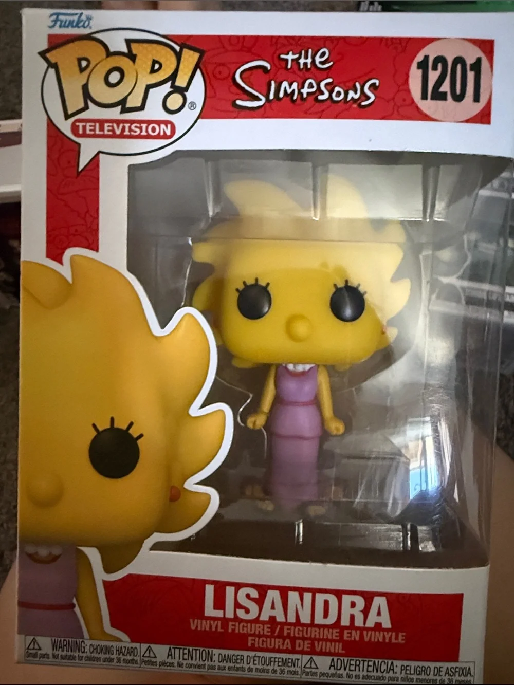 Funko Lisandra Vinyl Figure - Yellow & Purple